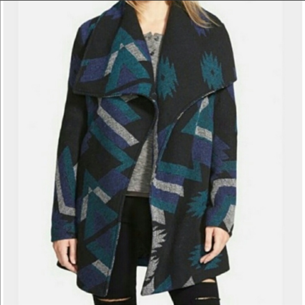 THREAD & SUPPLY Southwest Print Winter Coat